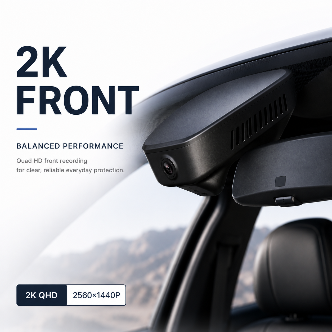 4K/2K Dual Channel Dash Cam For VW Sagitar Tayron Taos C15YP