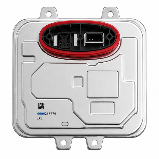 HID Xenon Ballast AFS Module 5DV00972000 - For Porsche Macan white background front view
