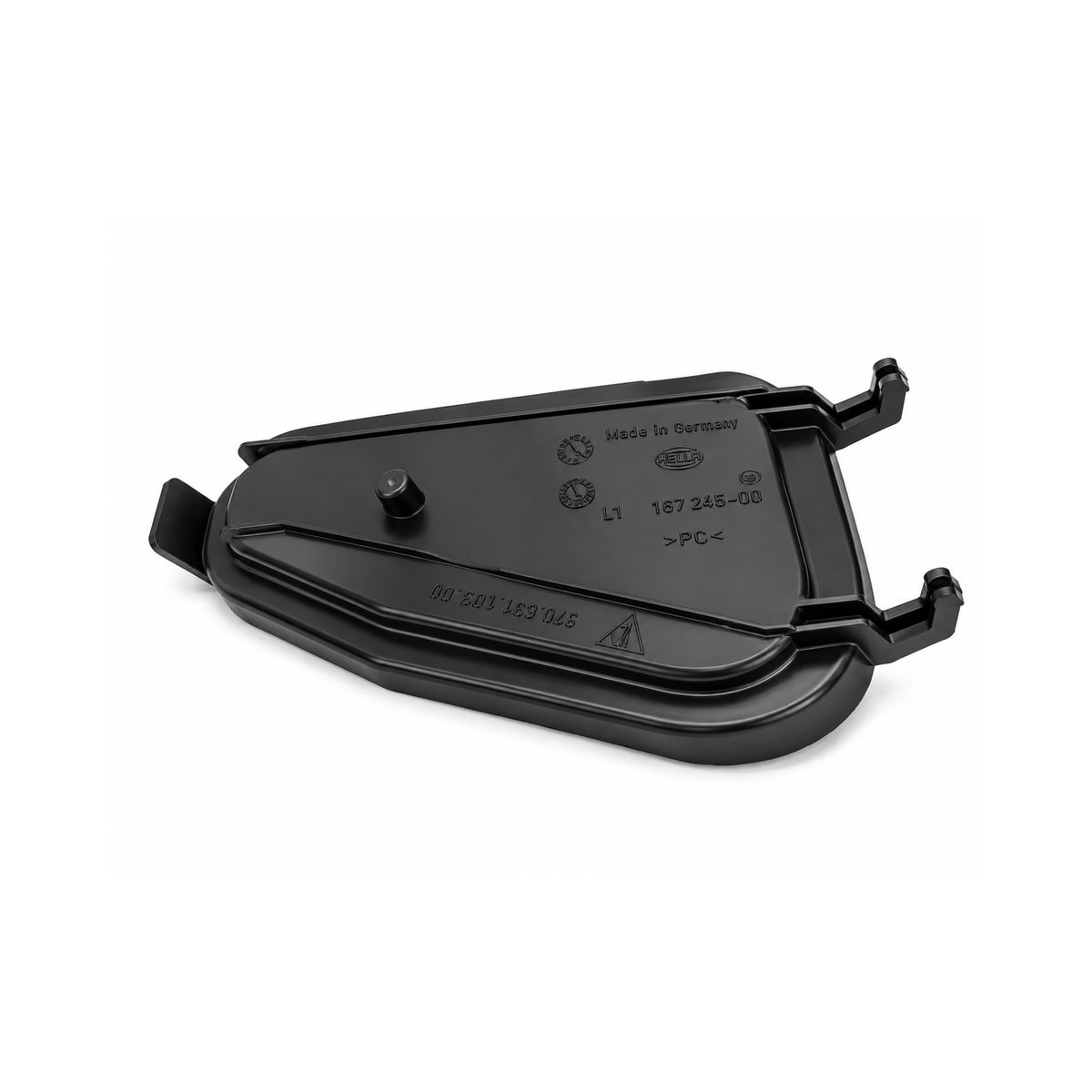 Porsche Panamera 97063110300 High Beam Headlight Dust Cover 2010 2013 Front View