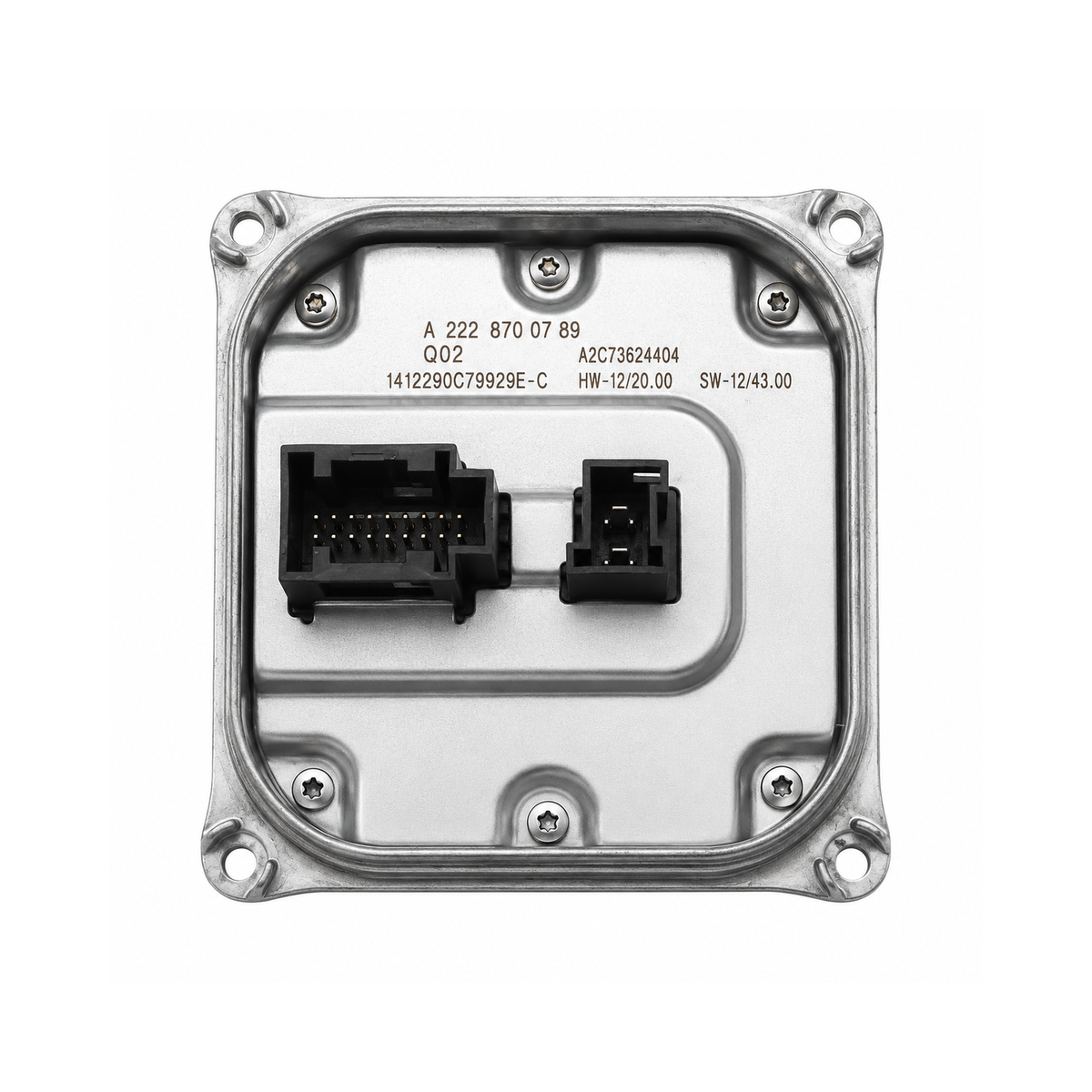 LED Headlight Controller A2228700789 For Mercedes-Benz GL W217 2015-2019 white background front view