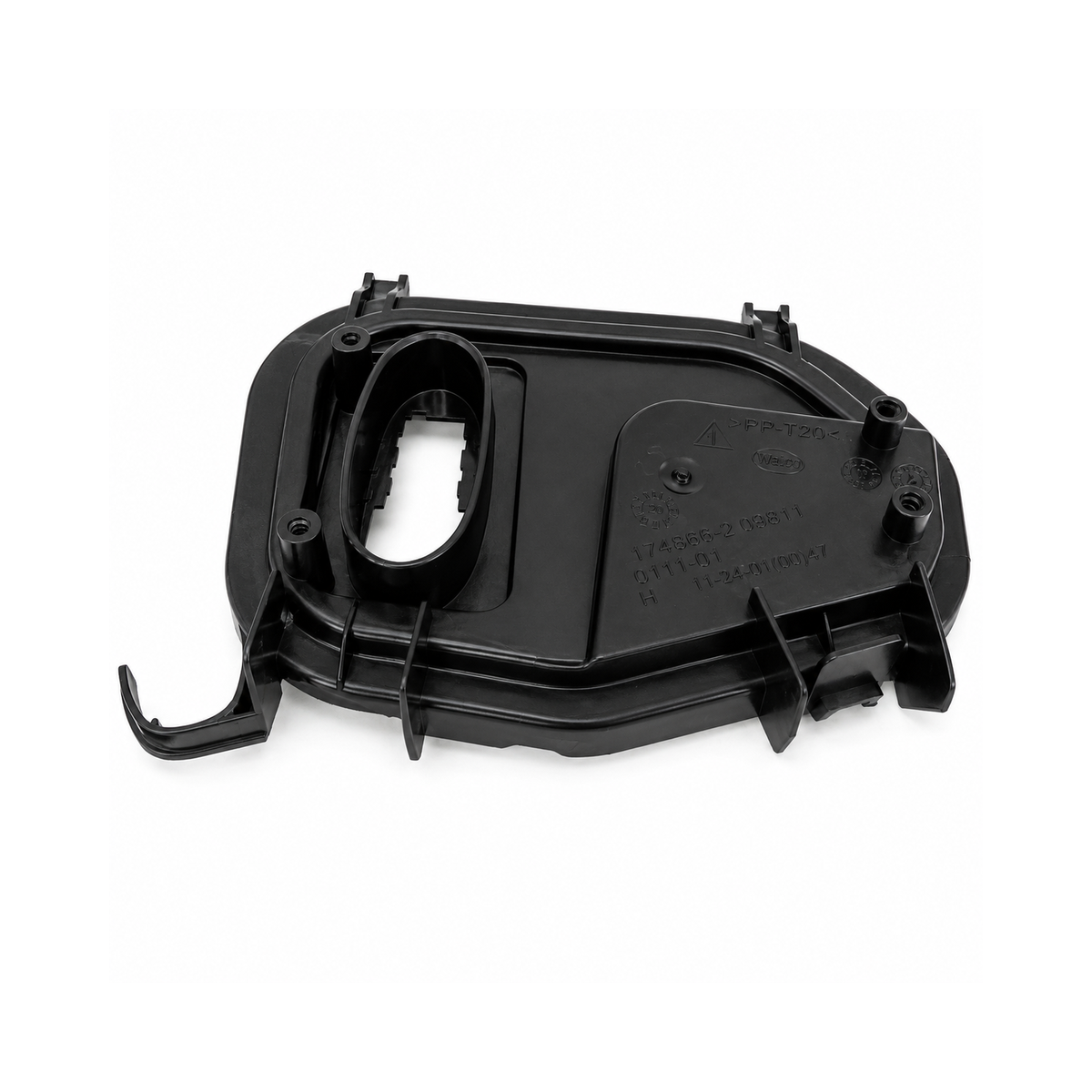 Porsche Panamera 16744400 Low Beam Headlight Dust Cover 2010 2013 Front View