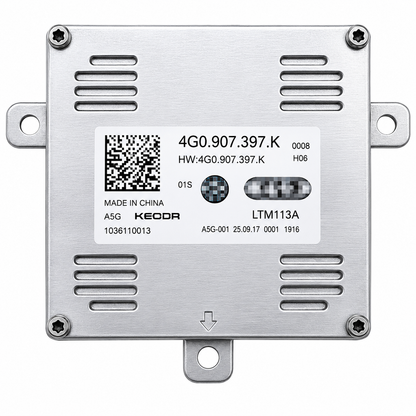LED Control Module 4G0907397K - For Audi A5 2011-2017 white background back view